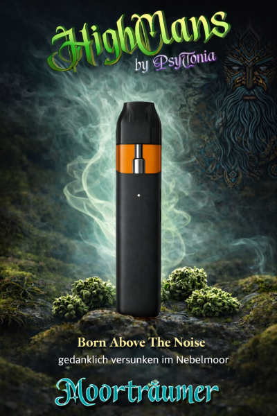 Highclans Moorträumer – Einweg Vape mit 96 % Psyconia Essenz