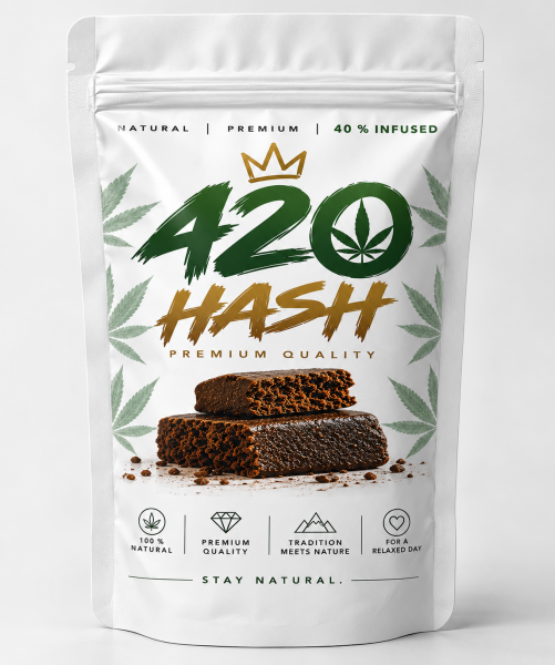 Superior Blend 420 Hash 40 % Infused CBD